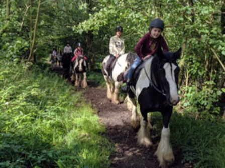 Family Riding North Yorkshire